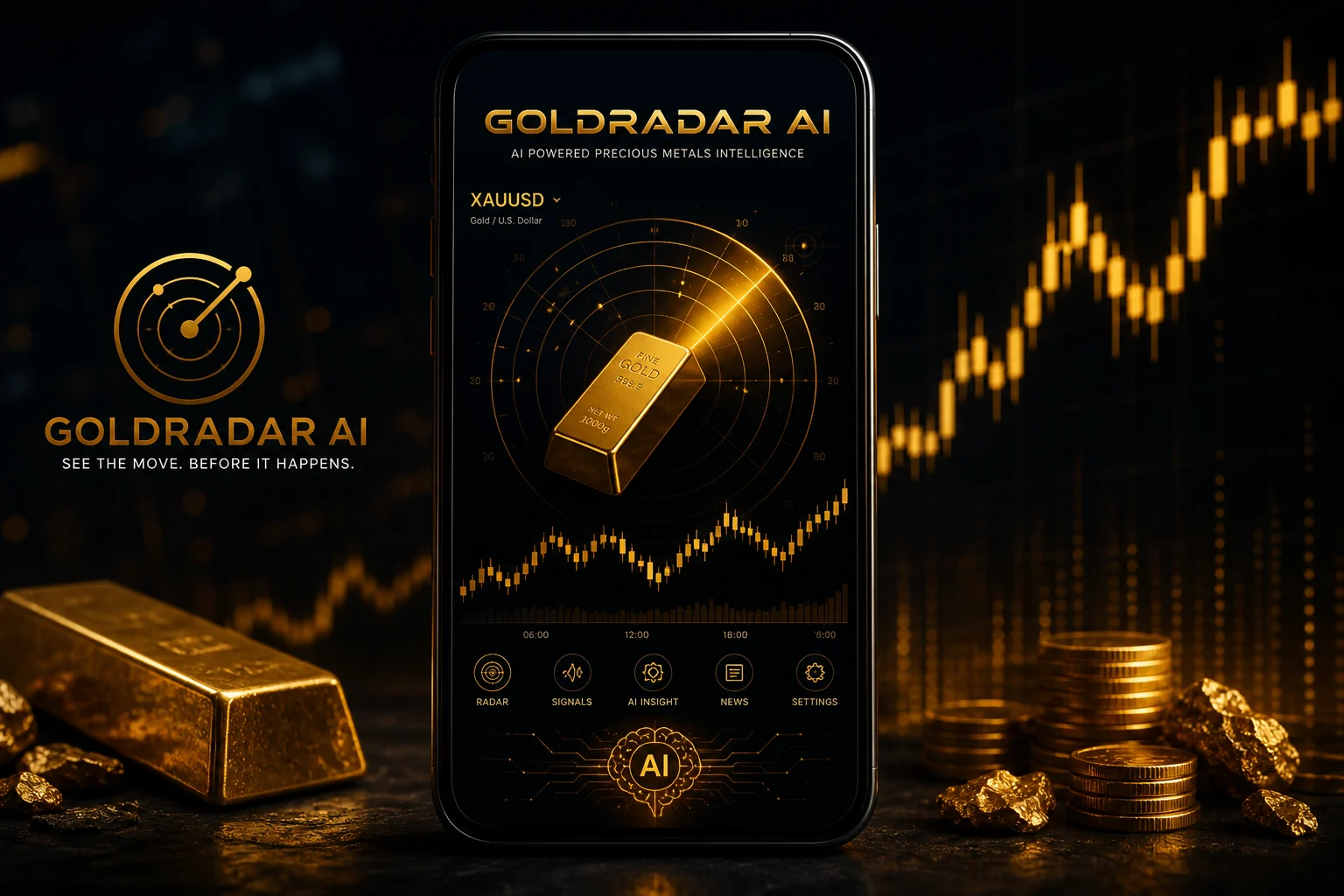 GoldRadar AI Android app